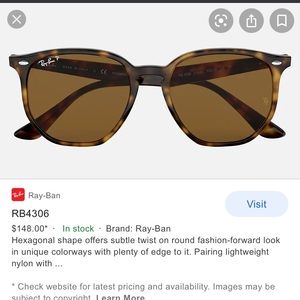 rayban 4306s WORN ONCE